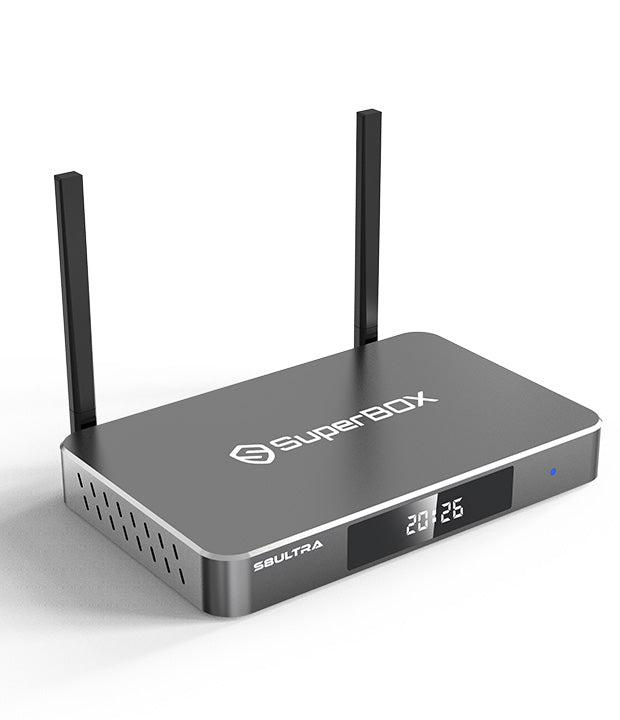 SuperBox S8 Ultra Android TV Box – 4GB RAM, 128GB Storage, Wi-Fi 6, 6K, Android 12