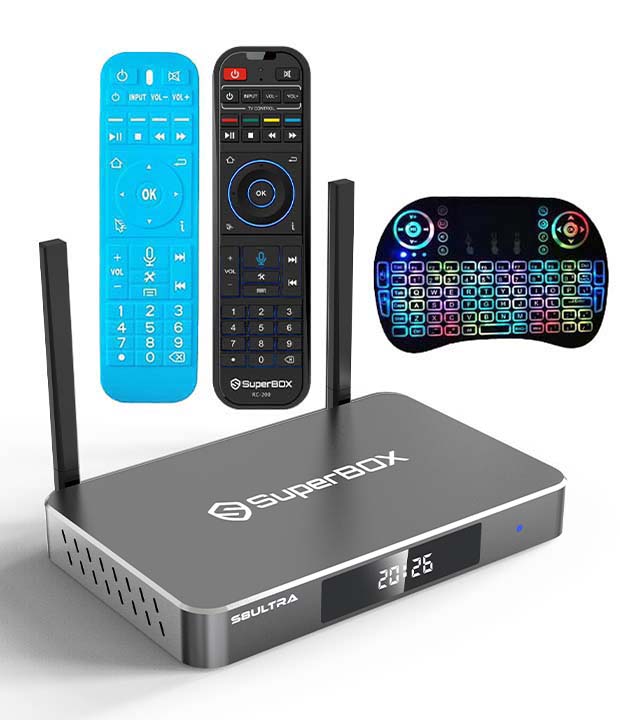 SuperBox S8 Ultra Android TV Box – 4GB RAM, 128GB Storage, Wi-Fi 6, 6K, Android 12