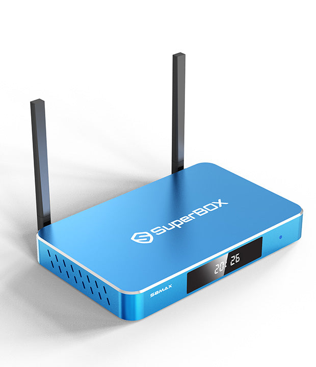 SuperBox S8 Max Android TV Box – 4GB RAM, 64GB Storage, Wi-Fi 6, 6K, Android 12