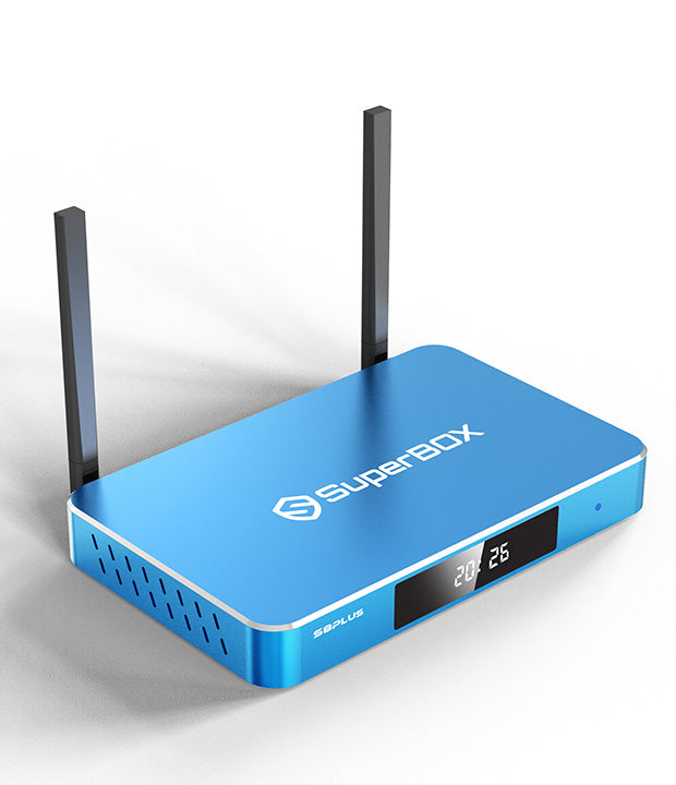 SuperBox S8 Plus Android TV Box – 4GB RAM, 64GB Storage, Wi-Fi 6, 6K, Android 12