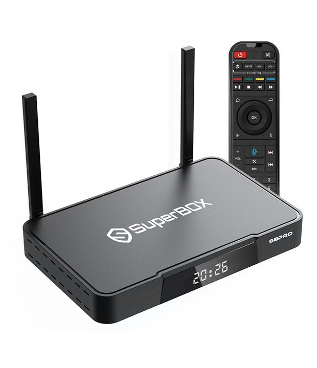 SuperBox S8 Pro Android TV Box – 4GB RAM, 32GB Storage, Wi-Fi 6, 6K, Android 12